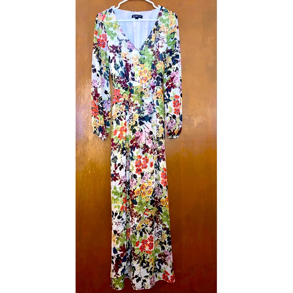 INC Floral-Print Maxi Dress